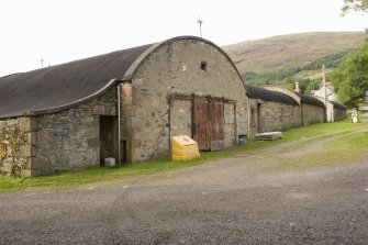 E range of steading, view from SE