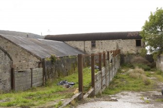 N range of steading, view from E