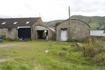 South west range of steading, view from N