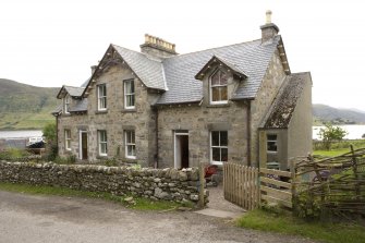 Farmhouse, view from E