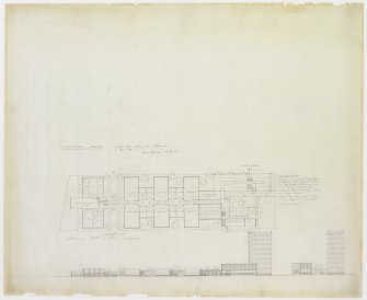 Sketch plan and elevation.