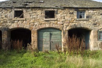 Detail of cart shed openings