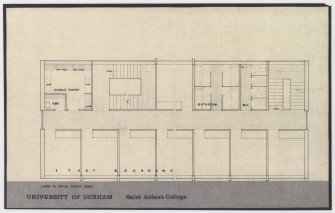 Plan of typical service rooms.