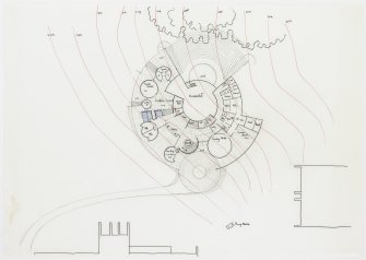 Plan of Gardner Arts Centre.
