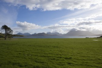 Landscape view of Skye from NW