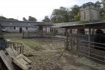 Courtyard. View from NNW