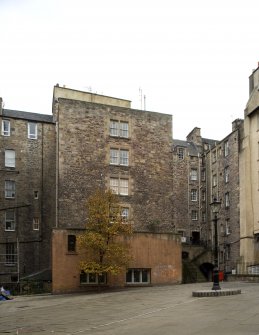View of tenement from W.