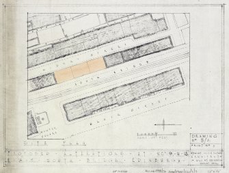 Plans, sections and elevations of additions and alterations to Nos 12 and 13. Plans of shop front and fittings for Messr Barret & Co. Site plan.