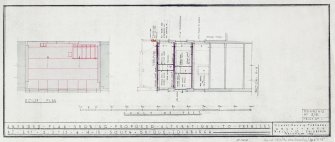 Plans, sections and elevations of additions and alterations to Nos 12 and 13. Plans of shop front and fittings for Messr Barret & Co. Roof plan.