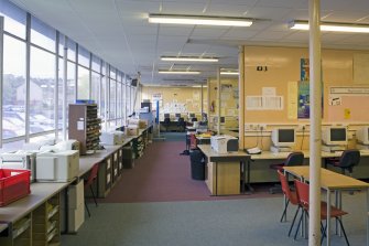 Interior. Ground floor. I.T. Classroom.