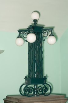 Interior. Detail of stair lantern