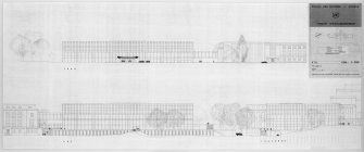 Elevations showing proposed scheme for extension.