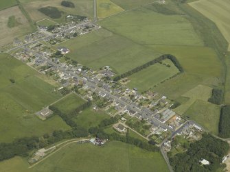 General oblique aerial view centred on the village, taken from the SW.