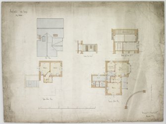 Plans and sections.