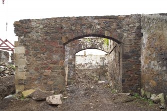 Arched pend, view from W.