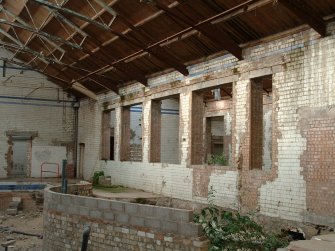Interior.
View from main bath through to adjacent room.