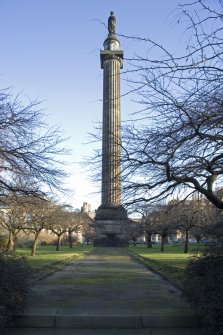 Melville monument. View from W