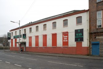N side. View from NW of Wallace Street elevation
