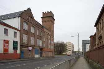 Location view from E showing Wallace Street