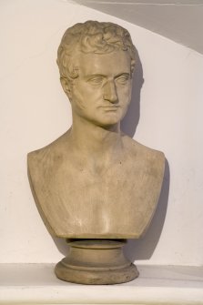 Interior. View of bust of William Burn