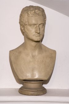 Interior. View of bust of William Burn