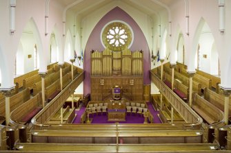 Interior. View from SE from the gallery