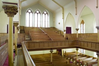 Interior. View from NW from the gallery