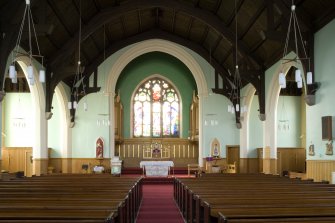 Interior. View from N
