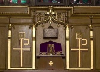 Interior. Detail of woodwork