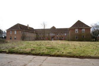 View.  E end of Sandhurst Barrack Block.