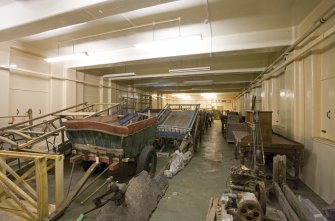 Interior.  Barrack Room showing material from collections of National Museum of Scotland.