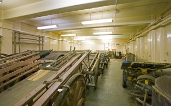 Interior.  Barrack Room showing material from collections of National Museum of Scotland.