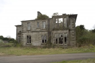 View from east.