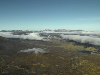 General oblique aerial view looking towards Carn Gorm, taken from the ESE.