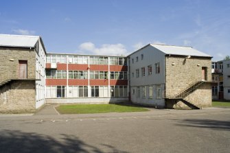 Teaching blocks. View from SW