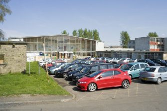 Main entrance. View from SSW