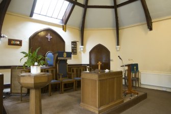 Interior. View of chancel