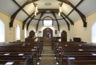 Interior. View from N