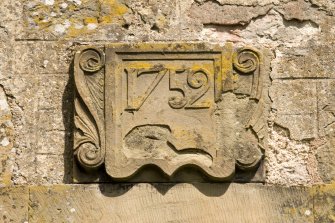 Detail of 1752 date plaque