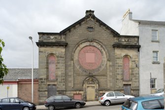 View of former Broughty Ferry drill hall and later cinema from E