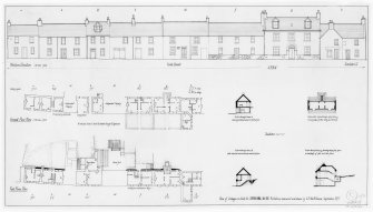 Plans, sections and elevations.