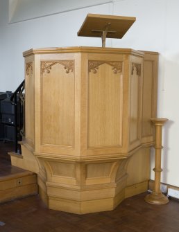 Interior. View of pulpit