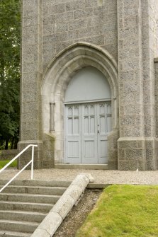 Detail of original entrance