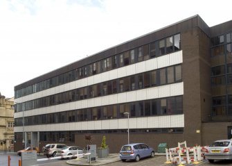 View of Renfrew Street block from east north east.