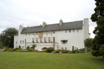 View of the House for an Art Lover, Bellahouston Park, Glasgow, from SW