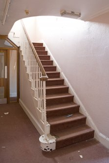 Interior. Ground floor. Typical staircase. Detail