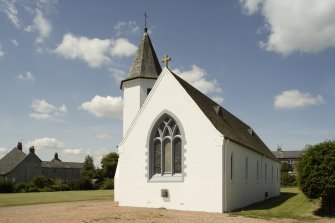 View from northeast.