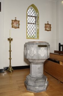 Interior. Detail of altar.
