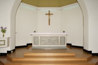Interior. Detail of altar.