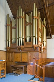 Interior. Organ. Detail